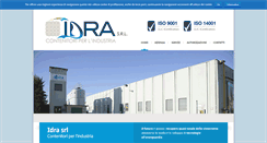 Desktop Screenshot of idra-srl.com