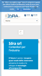 Mobile Screenshot of idra-srl.com
